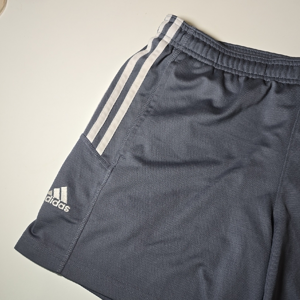 3/$30 ADIDAS Tri Stripe Shorts With Pockets - Picture 2 of 7